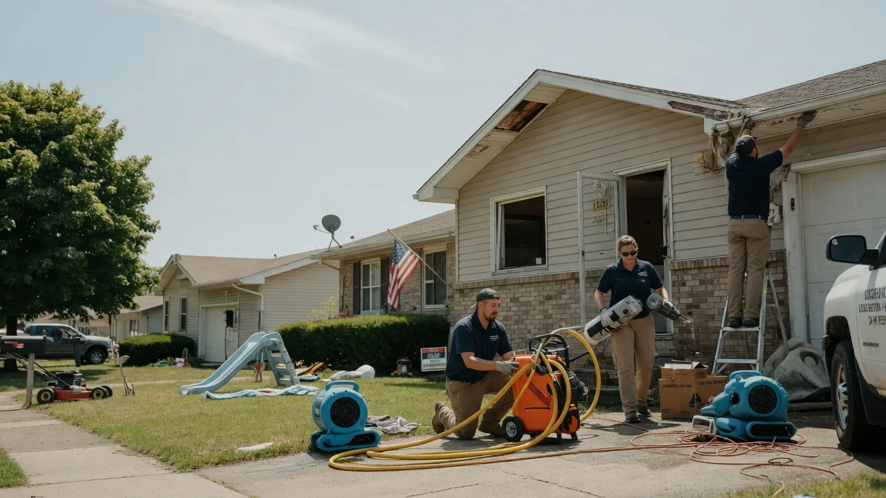 Water Damage Restoration in Rice, TX near me